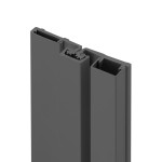 195DU, Continuous Geared Full Surface Center Pivot Hinge, 95", Dark Bronze